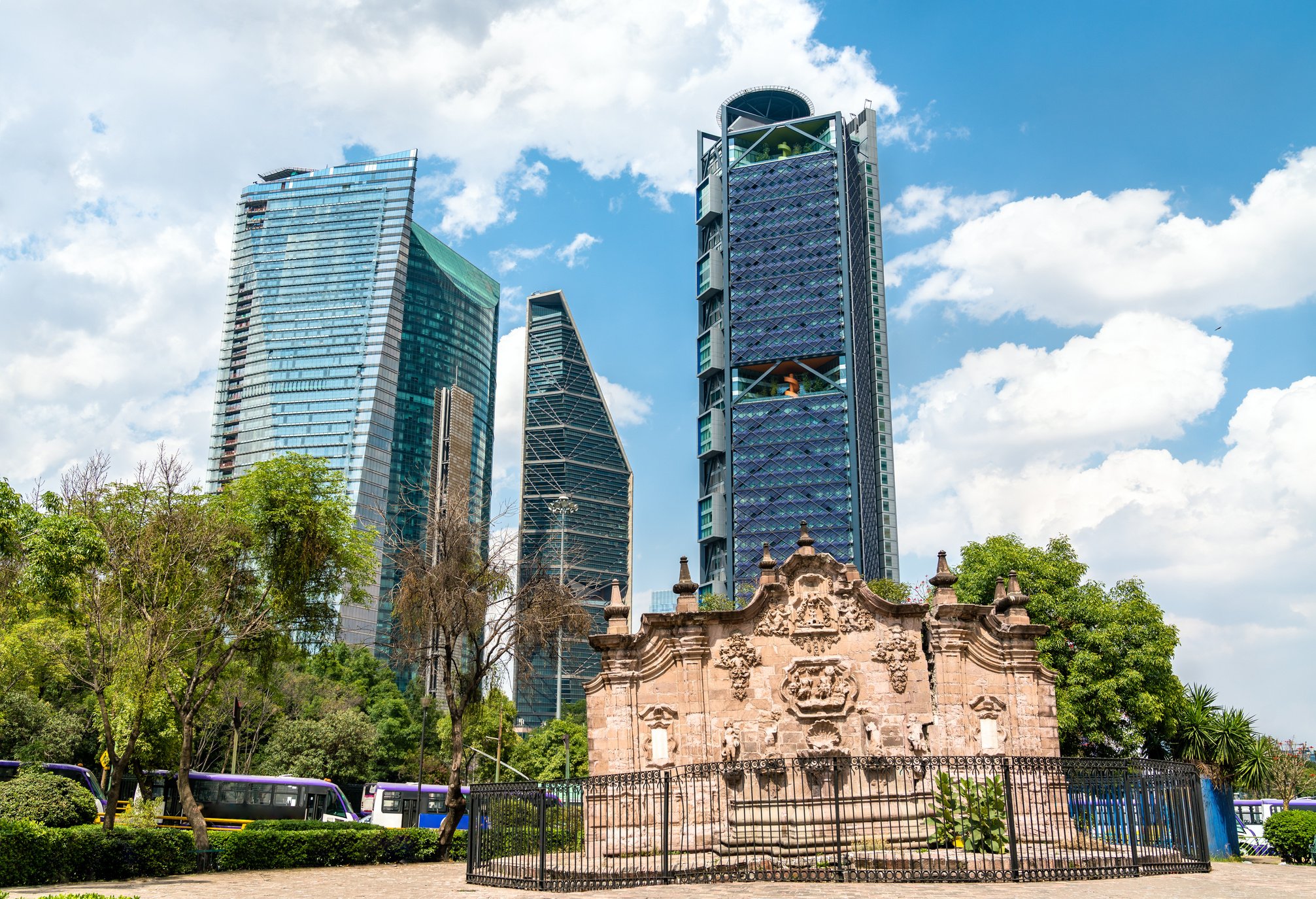 Belen Fountain in Mexico City
